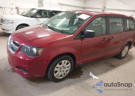 2016 Dodge Grand Caravan American Value Pkg z USA, uszkodzony, nr VIN 2C4RDGBG7GR258577